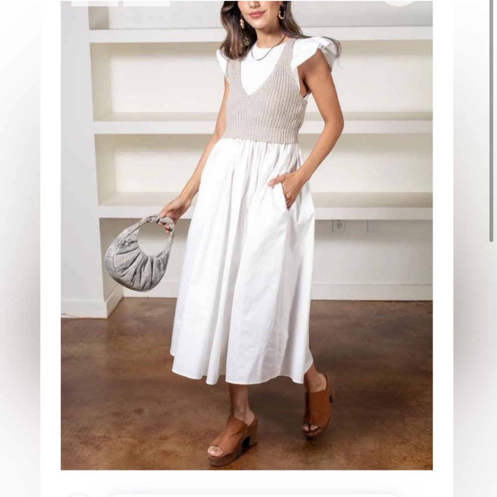 En Saison Raya Two-Piece Dress Small